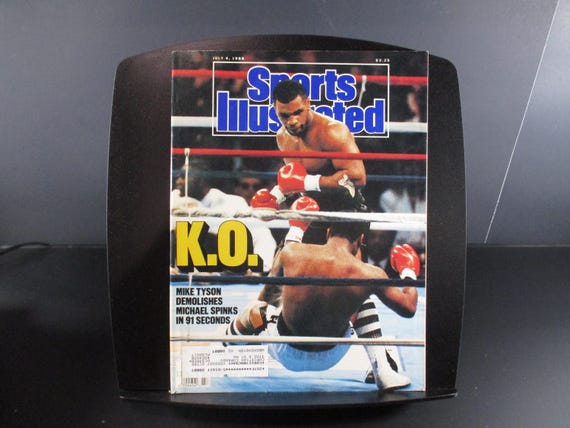 Vintage July 4 1988 Sports Illustrated Magazine Mike Tyson KO's Michael Spinks Boxing Excellent Condition