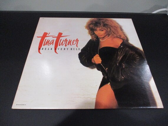 Vintage 1986 Vinyl LP Record Tina Turner Break Every Rule Excellent Condition 63070