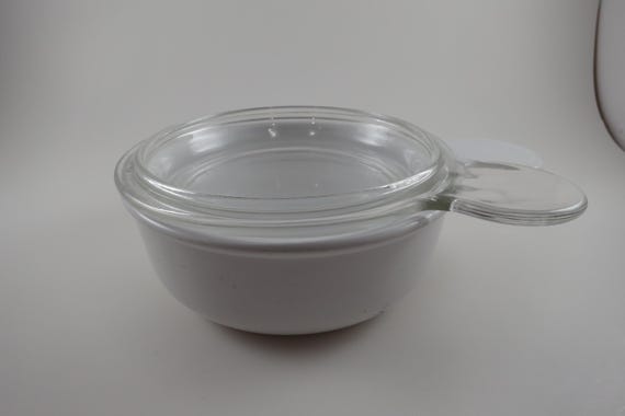 Vintage Corning P-150-B 550ml Grab It Bowl: with Original Glass Lid