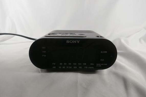 Vintage Sony Dream Machine Clock Radio: 1990s LED Display