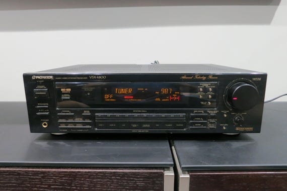 Pioneer Advanced Technology Stereo Receiver Model VSX-4800 420 Watts Works Perfect Pioneer Power and Quality
