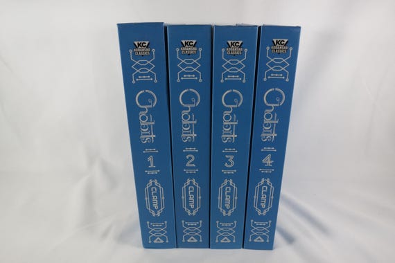 Chobits 20th Anniversary English Manga Books 1-4 Hardback