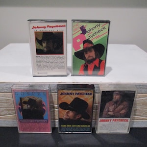 Vintage Johnny Paycheck Cassette Tape - 1980s Country Music
