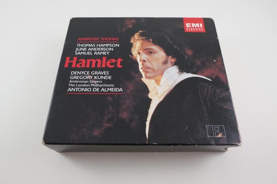 1993 Classical CD Box Set Hamlet Ambroise Thomas June Anderson Samuel Ramey