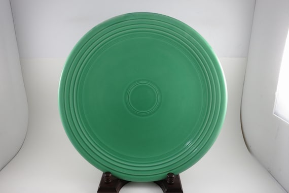 Vintage Fiesta Ware 12 1/4 Inch Round Chop Plate in Light Green
