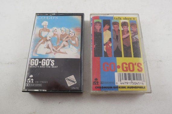 Vintage Go Go's Cassette Tapes Vacation Talk Show Beauty and the Beat Sold Individually