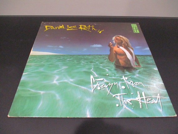 Vintage 1985 Vinyl EP Record Crazy From The Heart David Lee Roth Excellent Condition 64850