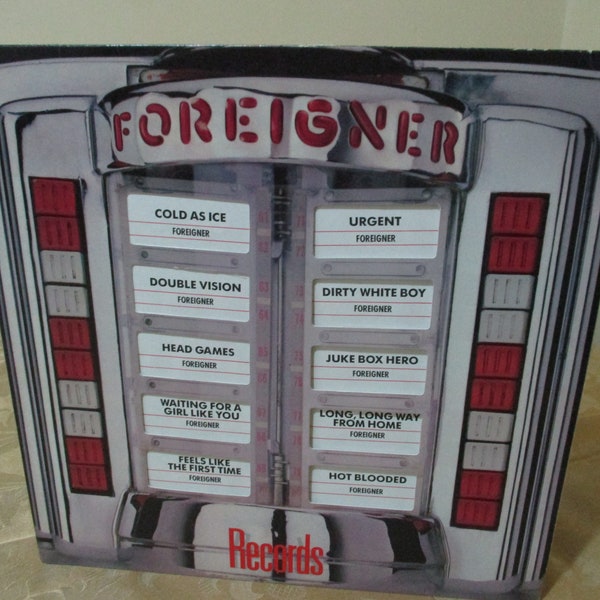 Vintage 1982 LP Record Foreigner Records Near Mint Condition Promotional Copy 16616