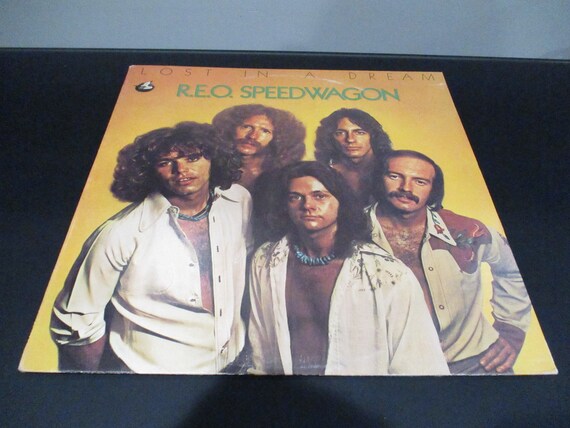 Vintage 1974 LP Record REO Speedwagon Lost In A Dream Excellent Condition 62829