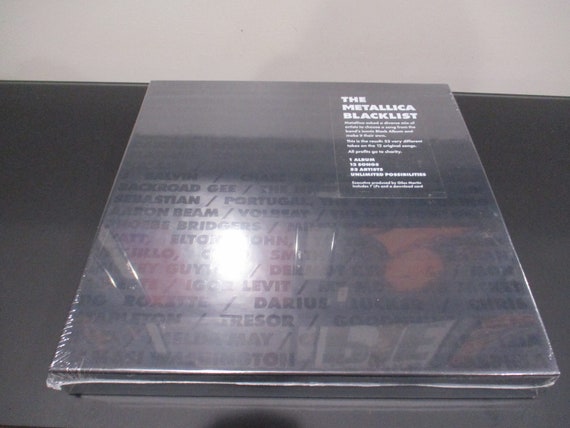 Vinyl LP Record Set The Metallica Blacklist 7 Record Set MINT Condition Still Factory Sealed with Hype Sticker 66741