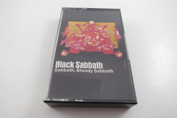 1981 Black Sabbath Bloody Sabbath Cassette Tape