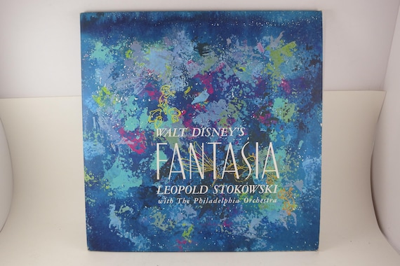 Vintage Walt Disney's Fantasia Vinyl LP Soundtrack - 1957 3-Record Set