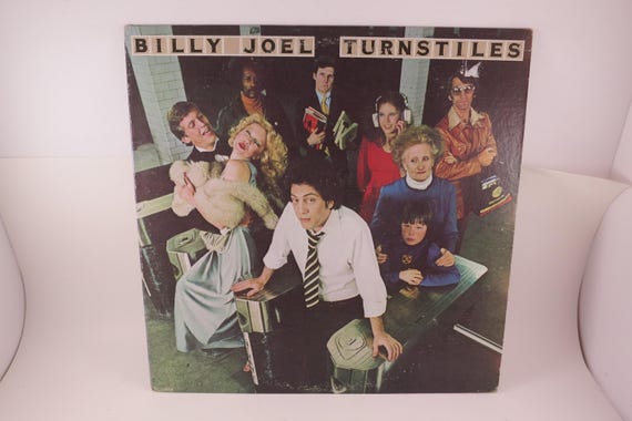 1976 Vinyl LP Record Billy Joel Turnstiles Excellent Condition 72360