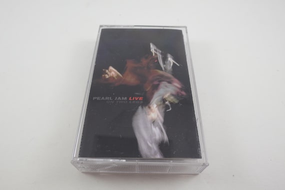 Vintage 1998 Cassette Tape Live On Two Legs Pearl Jam