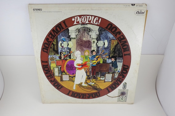 Vintage 1968 Vinyl LP Record I Love You People! Psychedelic Rock
