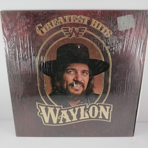 Vintage 1979 Vinyl LP Record Waylon Greatest Hits Waylon Jennings Very Good Condition 71099