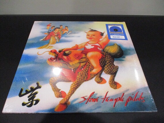 Vinyl LP Record Purple Stone Temple Pilots STP MINT Condition Still Factory Sealed Blue Splatter Vinyl 72033