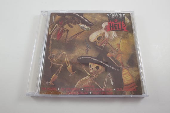 1987 CD Straight to Hell Soundtrack The Pogues Joe Strummer Pray for Rain More