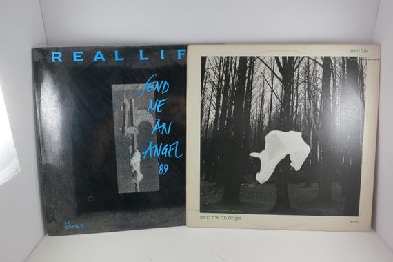 Vintage Vinyl EP Records: Send Me An Angel '89 & Real Life Original