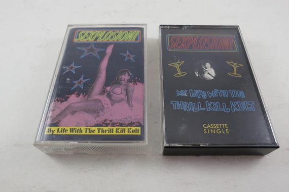 Vintage 1990's My Life With the Thrill Kill Cult Cassette Tapes Sexplosion Sold Individually