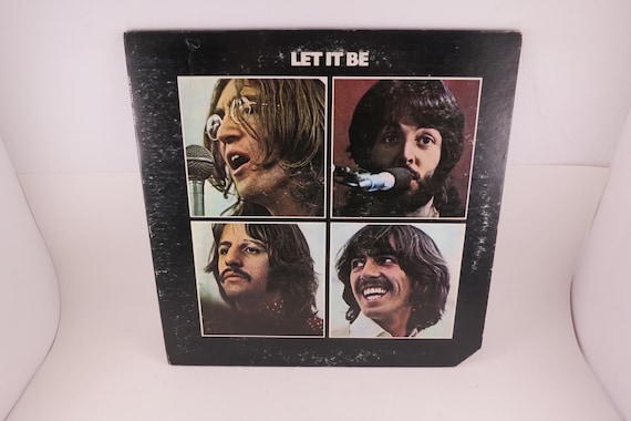Vintage 1970 Beatles 'Let It Be' Vinyl LP Record