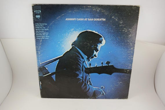 Johnny Cash at San Quentin Vinyl LP, 1969 Stereo Pressing