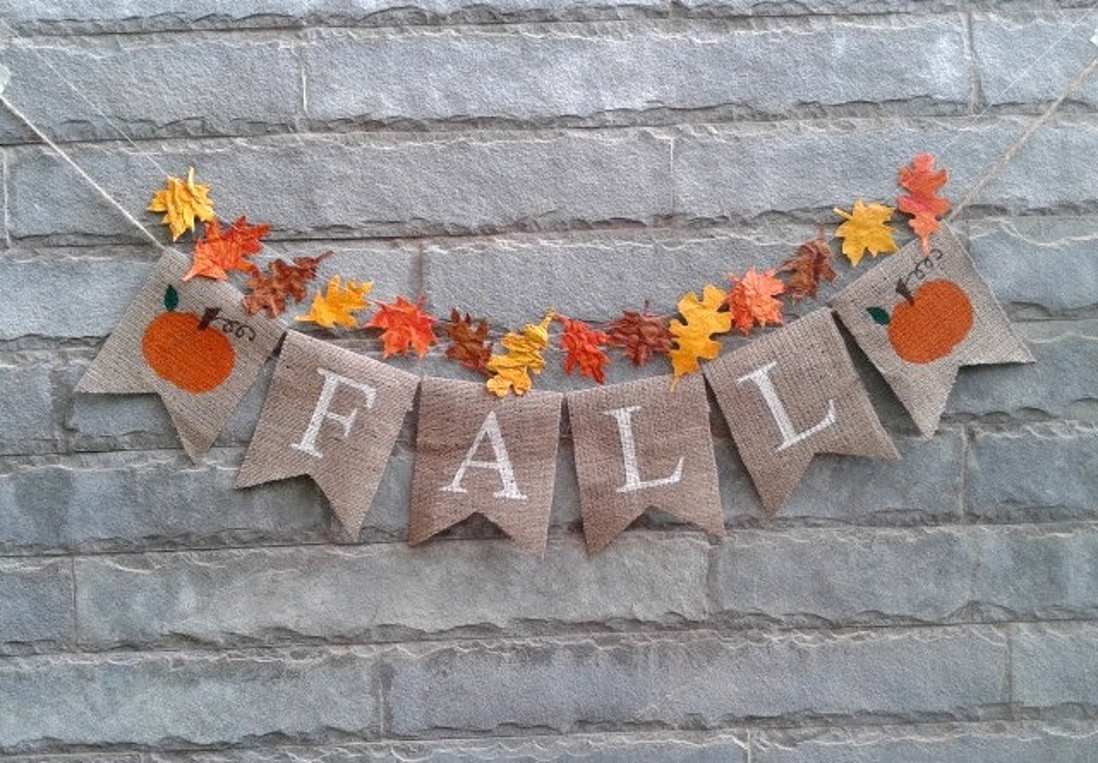 FALL Burlap Banner Fall Banner Fall Decor Thanksgiving Etsy FALL Burlap Banner Fall Banner Fall Decor Thanksgiving Etsy