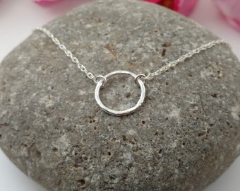 Tiny Circle Necklace
