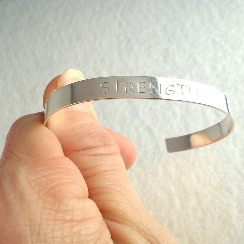 Strength Cuff Bracelet image 1