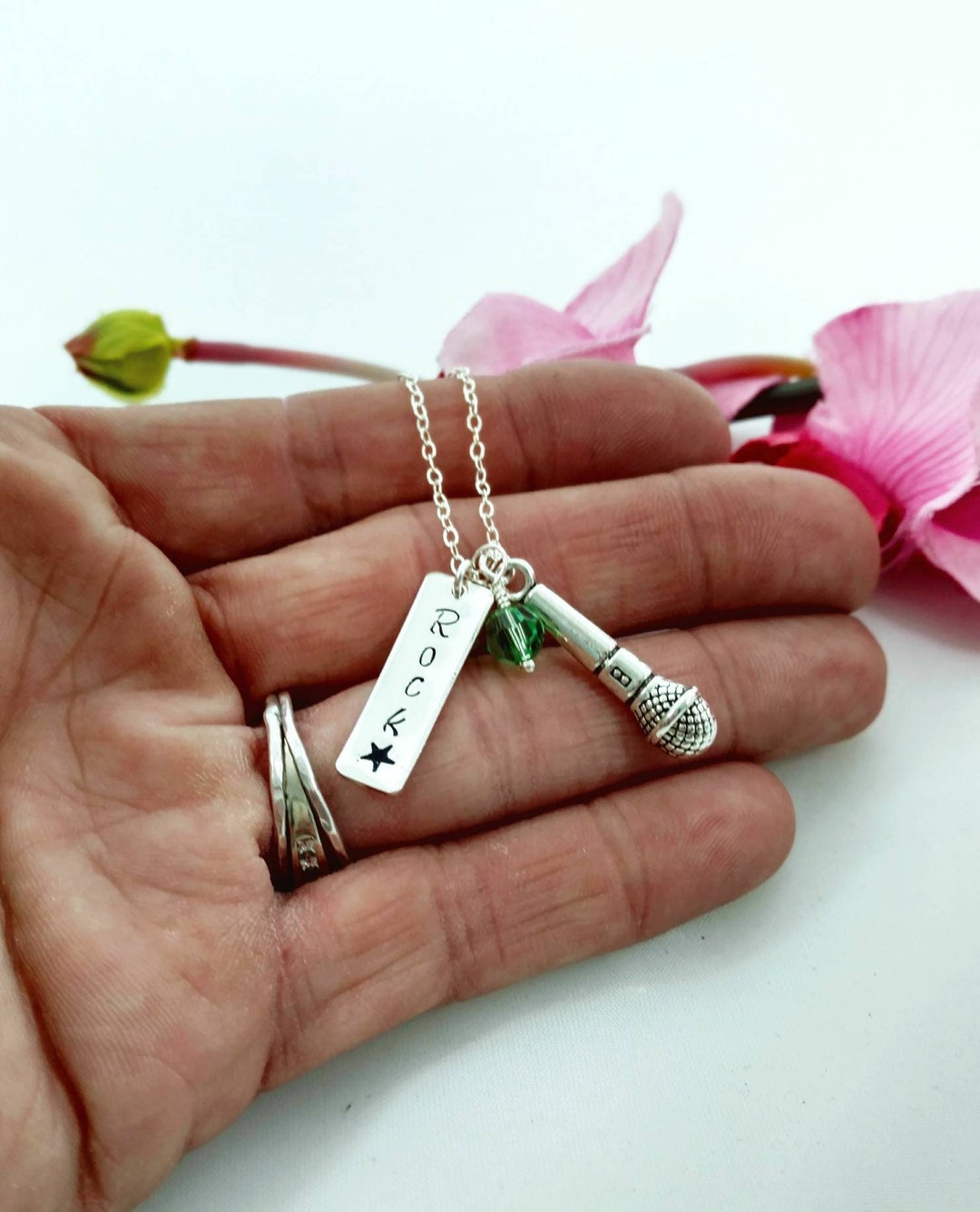 Rock Star Necklace Etsy