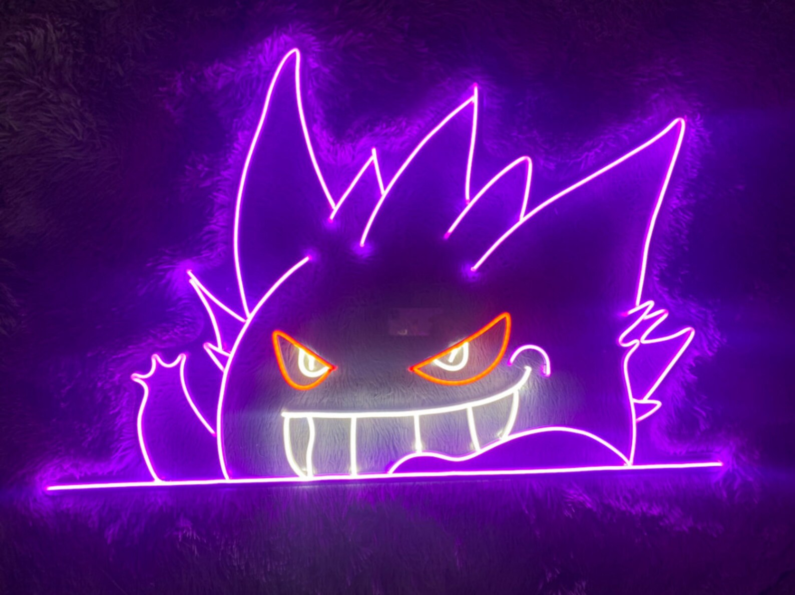 Gengar Neon Signs Gengar Led Sign Japanese Neon Sign / Etsy