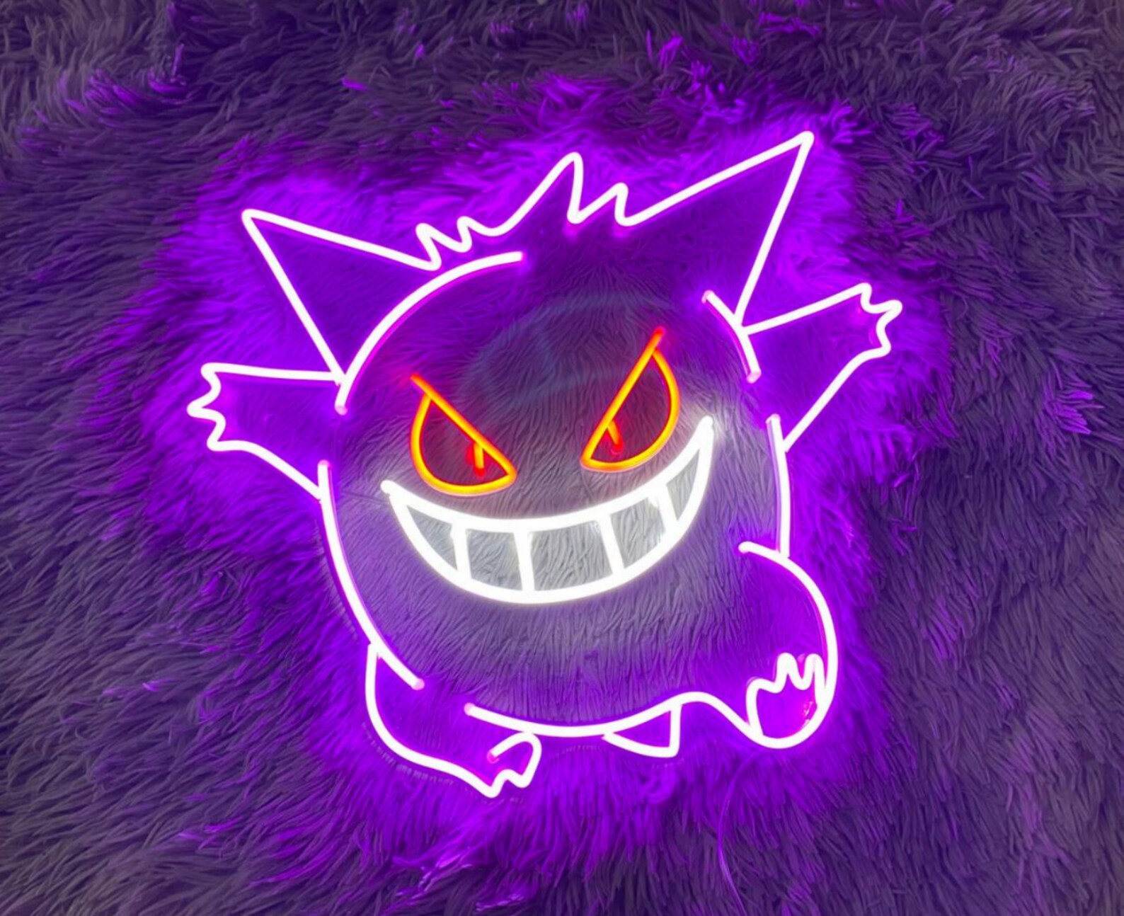 Gengar Gengar Neon Sign / Gengar Led Lights / Anime Neon Etsy