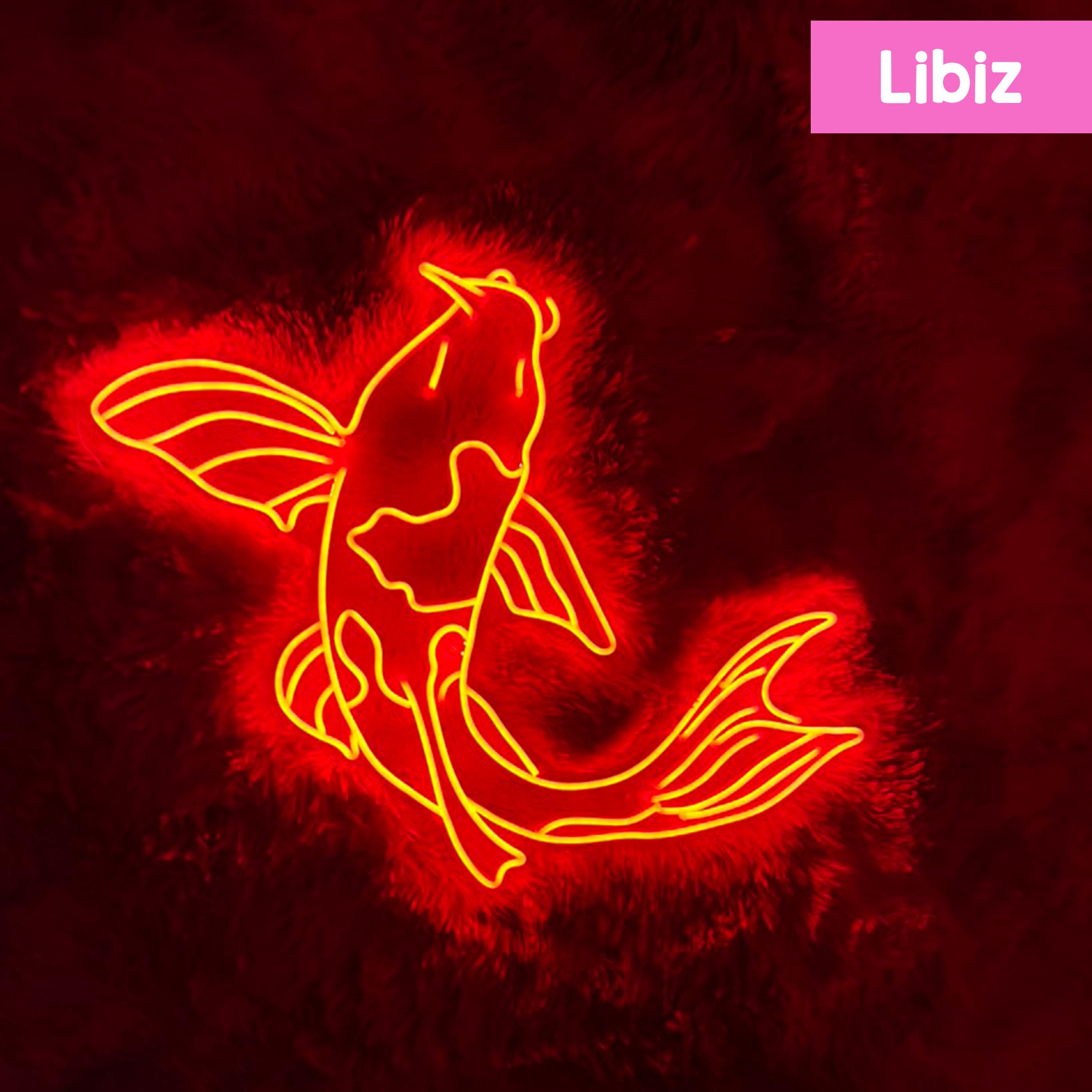 KOI FISH Koi Fish Neon Sign / Koi Fish Led Sign / Koi Fish | Etsy Canada