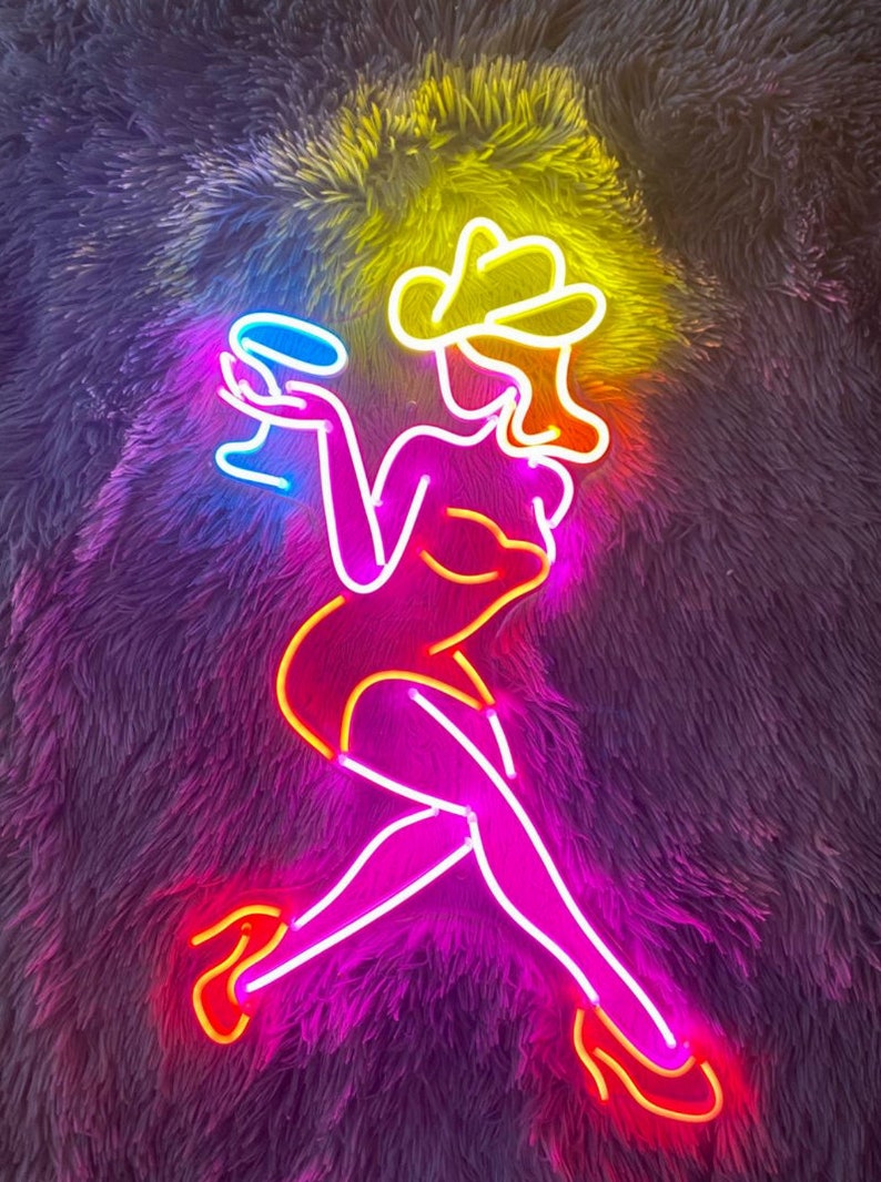 Cowgirls Neon Sign Cowgirls Led Sign Cowgirls Led Signs - Etsy