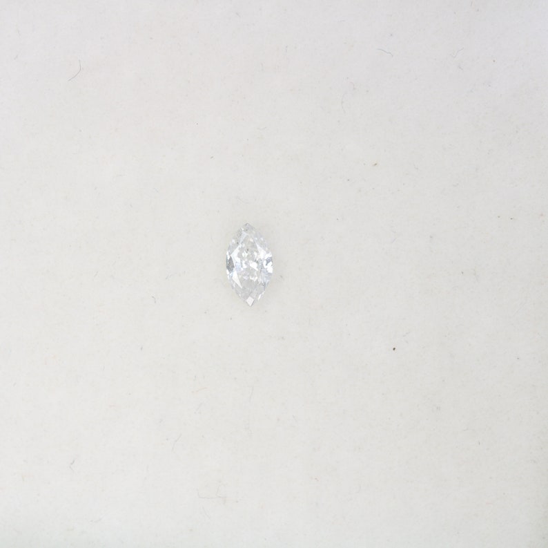 0.15 CT Marquise Shape White Diamond For Engagement Ring