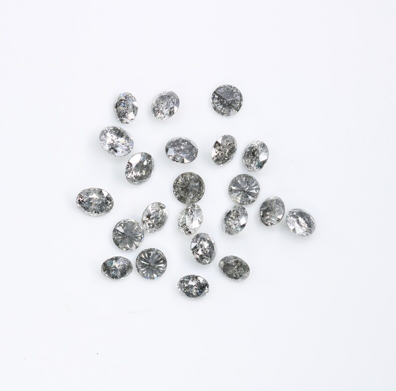 Salt And Pepper Diamond Ring & Eternity Band Loose Stone For Etsy