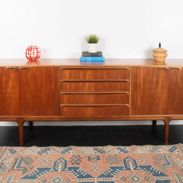 Mid Century Sideboard designed by Tom Robertson for McIntosh of Kirkcaldy  Model Dunbar Teak Furniture