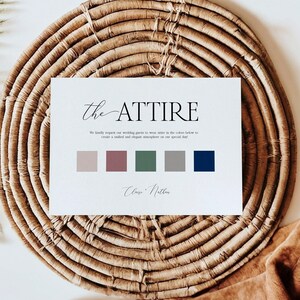 Hochzeitsgast Kleidung Vorlage Karte Hochzeitsgast Dress Code Vorlage Hochzeit Dresscode Palette Dress Code Insert Card Dress Code