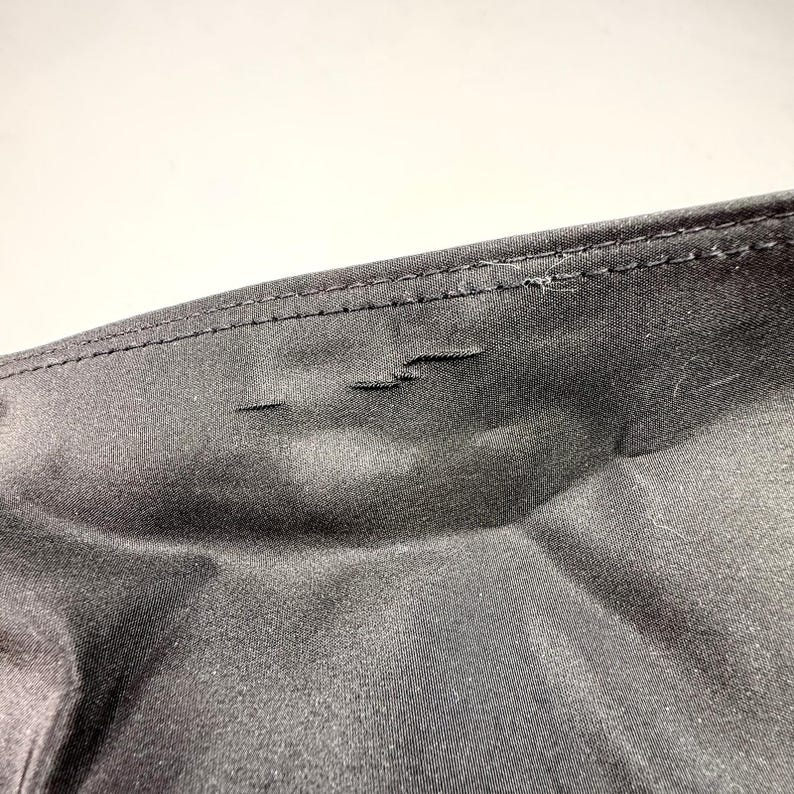 Bolso tote vintage de nailon negro de Mickey Mouse de Disney imagen 9