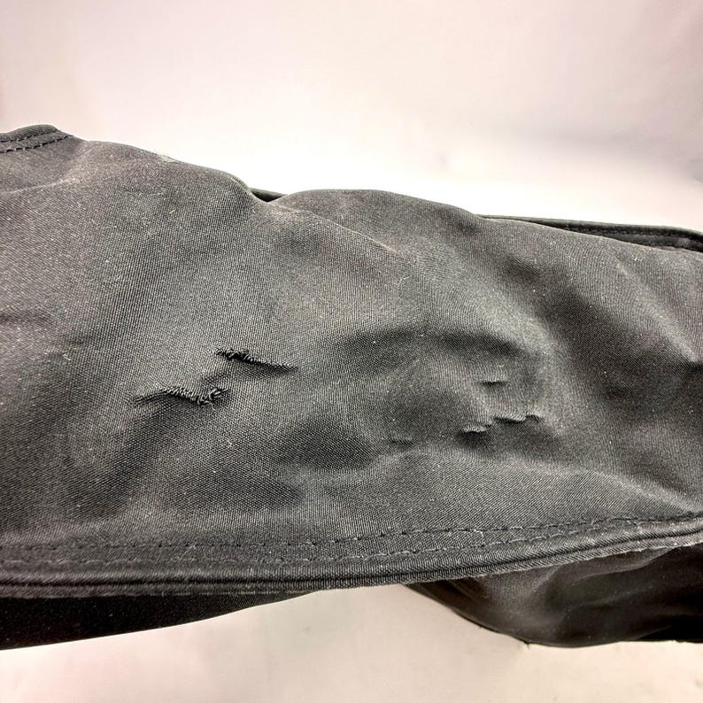 Bolso tote vintage de nailon negro de Mickey Mouse de Disney imagen 8