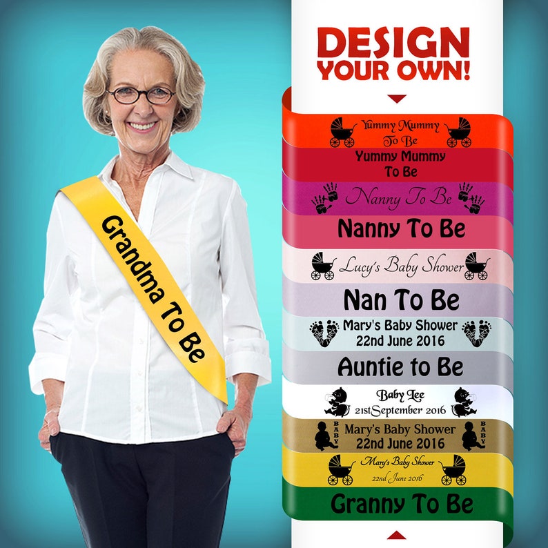 grandmother baby shower decorations