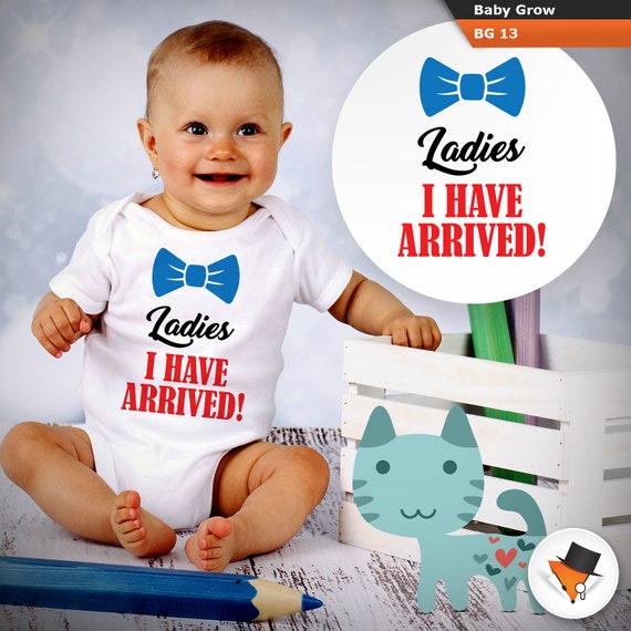 Señoras chaleco de bebé me han llegado Babygrow Ropa ducha regalos Niño Niña Unisex