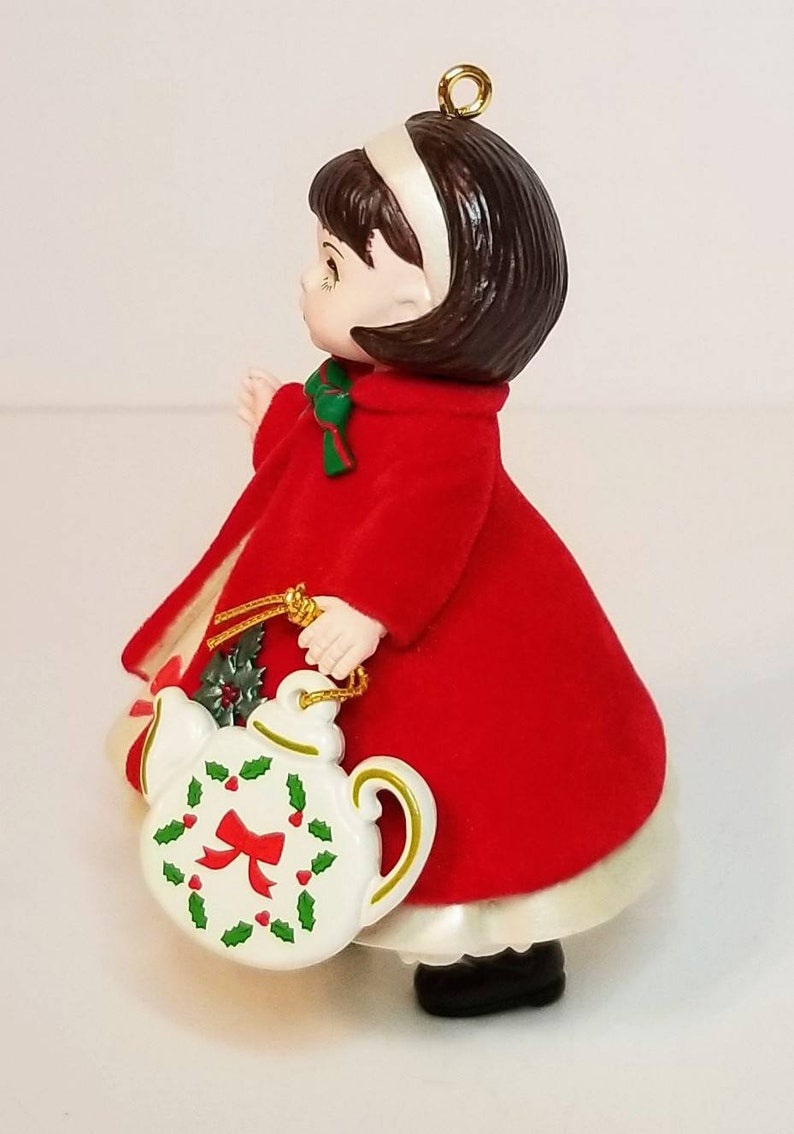 Hallmark Keepsake Madame Alexander Christmas Tea ornament. Etsy