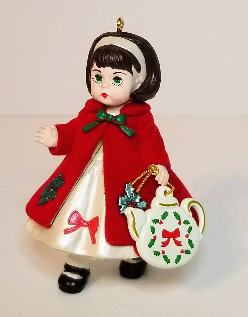 Hallmark Keepsake Madame Alexander Christmas Tea ornament. Etsy