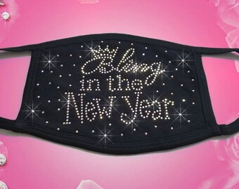 New Year Face Mask - Etsy