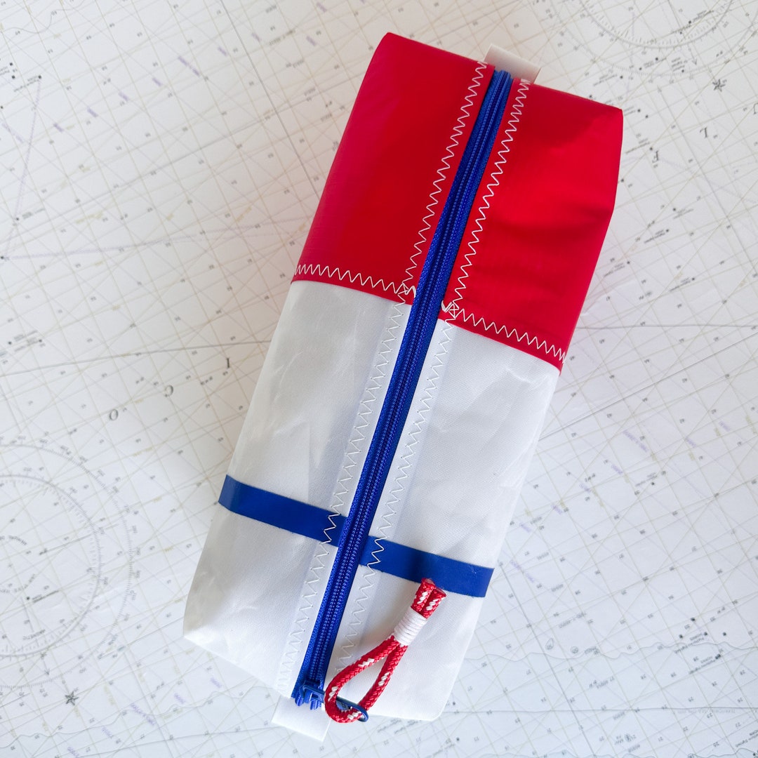 Extra Large Recycled Sail Dopp Kit With Royal Etsy