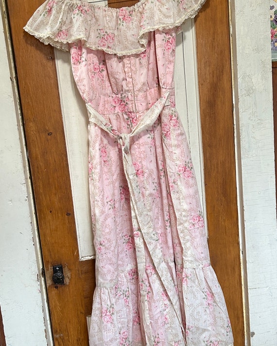 1970s dress. Gunnesax pattern. Homesewn. - image 3