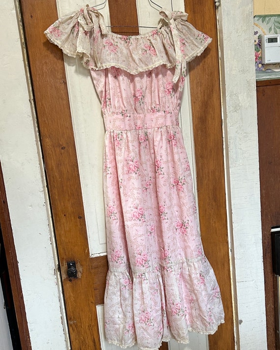 1970s dress. Gunnesax pattern. Homesewn. - image 1