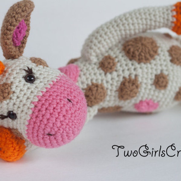 Crochet Pattern Giraffe Amigurumi PATTERN ONLY (Jillian the Giraffe) Instant download