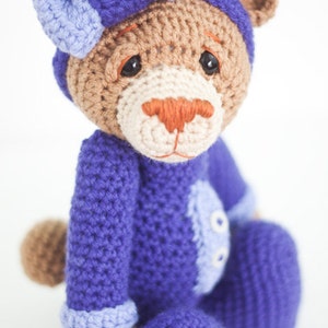 Crochet Pattern Britney Bear Amigurumi PATTERN ONLY (Britney Bear) Instant download